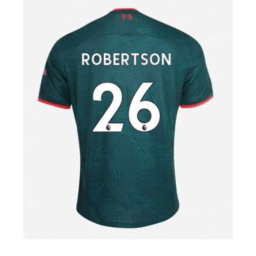 Liverpool Andrew Robertson #26 Tredjedrakt 2022-23 Kortermet Liverpool Andrew Robertson #26 Tredjedrakt 2022-23 Kortermet